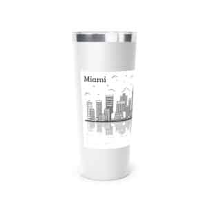 Copper Vacuum Insulated Tumbler, 22oz Miami