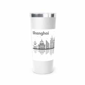 Copper Vacuum Insulated Tumbler, 22oz Shanghai