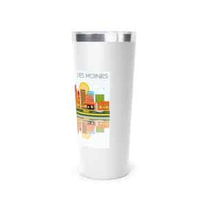 Copper Vacuum Insulated Tumbler, 22oz Des Moines