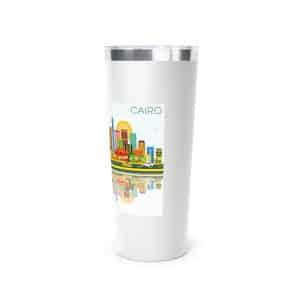 Copper Vacuum Insulated Tumbler, 22oz Cairo Bold Color