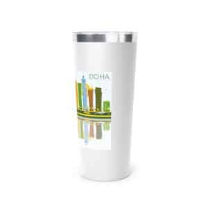 Copper Vacuum Insulated Tumbler, 22oz Doha Bold Color