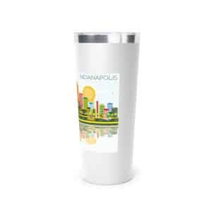 Copper Vacuum Insulated Tumbler, 22oz Indianapolis