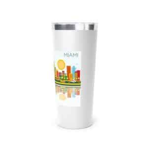 Copper Vacuum Insulated Tumbler, 22oz Miami