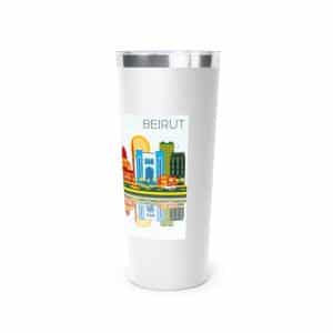 Copper Vacuum Insulated Tumbler, 22oz Beirut