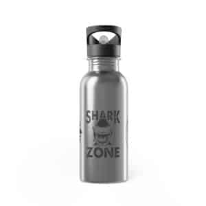 Stainless Steel Water Bottle With Straw, 20oz Surf